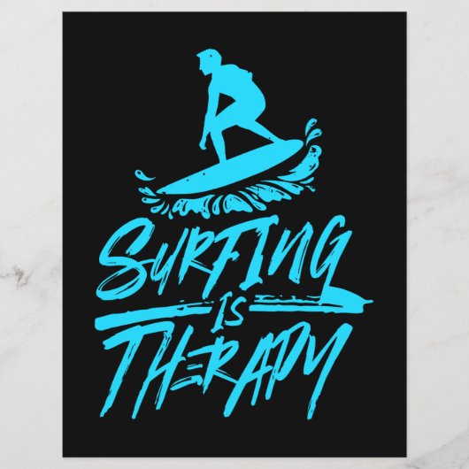 Surfing Is Therapy (Front)