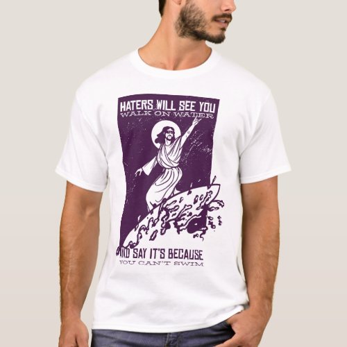 SURFING JESUS T_Shirt