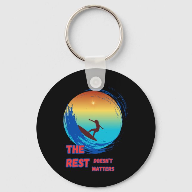 Surfing  keychain (Front)