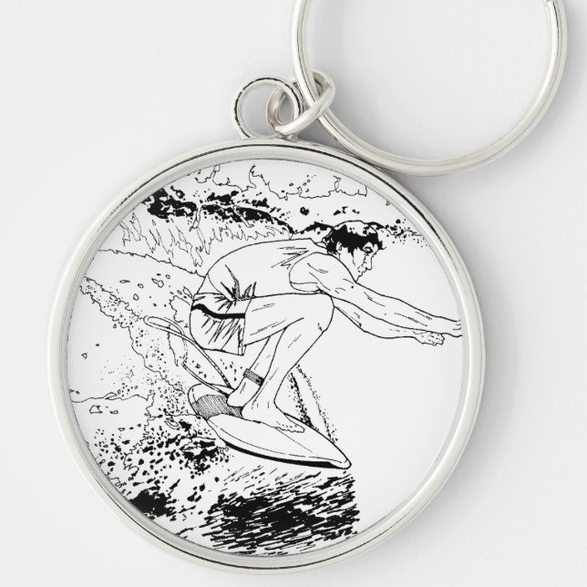 SURFING KEYCHAIN (Front)