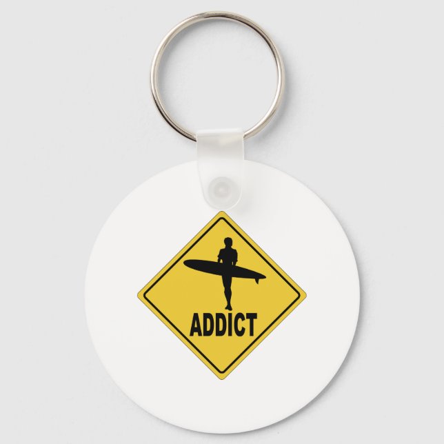 Surfing Keychain (Front)