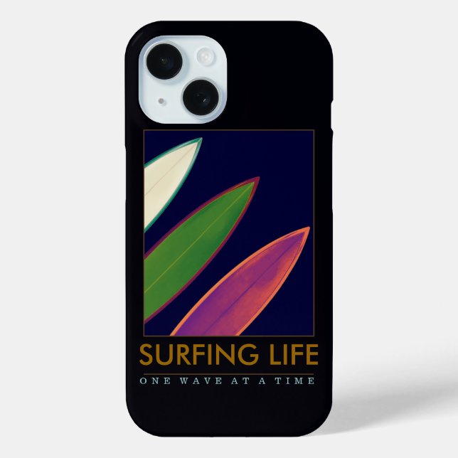 Surfing life style Case-Mate iPhone case (Back)