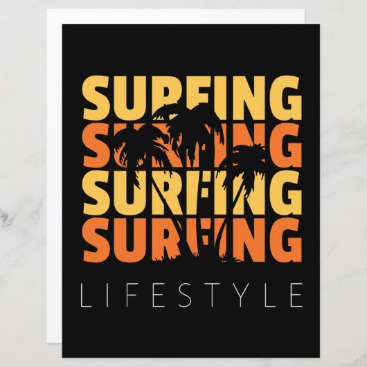 Surfing Life Style Surfing (Front/Back)