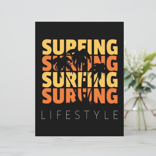 Surfing Life Style Surfing (Standing Front)