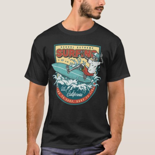 Surfing _ Live To surf _ surf To Live T_Shirt