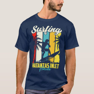 Surfing Matanzas Inlet Florida T-Shirt