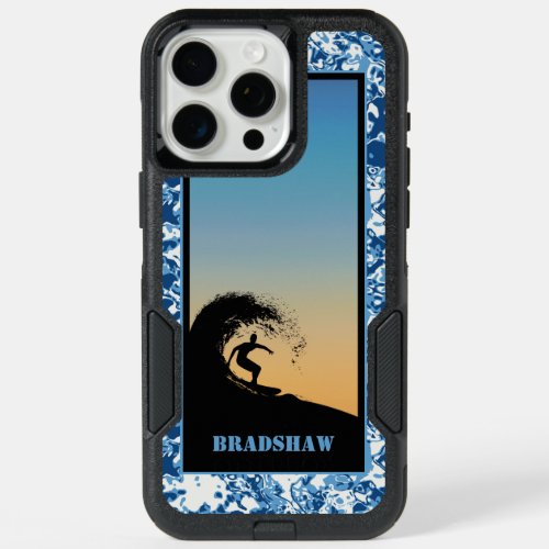 Surfing Ocean Waves iPhone 15 Pro Max Case