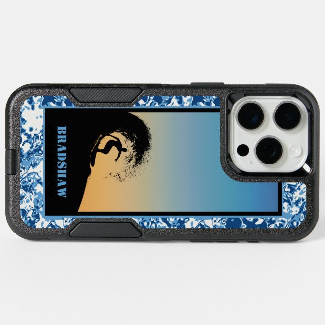 Surfing Ocean Waves Otterbox iPhone Case Zazzle - Main Image