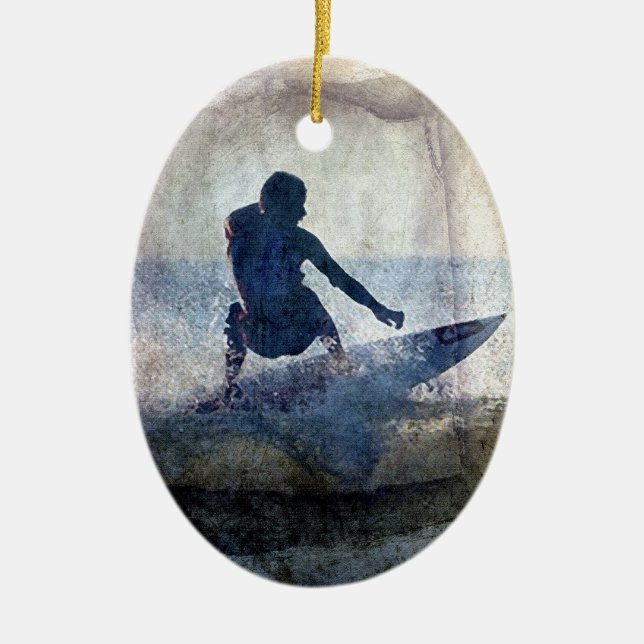 Surfing Ornament 1, Copyright Karen J Williams (Front)