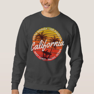 Surfing Paradise West Coast California Sweatshirt