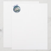 Surfing Pekingese Dog (Front/Back)