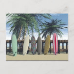 Surfing Postcard