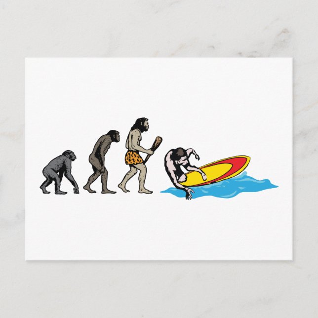 Surfing Postcard (Front)