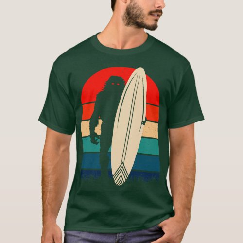 Surfing Retro Summer T_Shirt