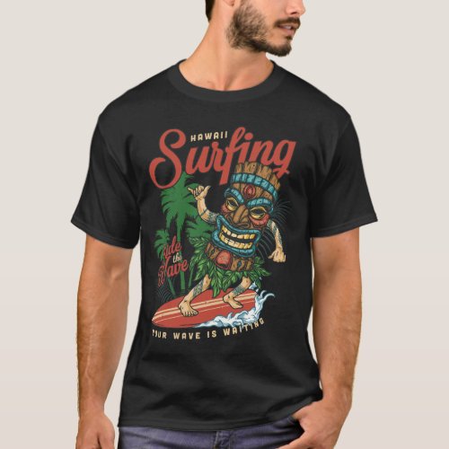 Surfing _ Ride The Wave T_Shirt