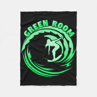 Surfing Rrel Wave Tubing West Coast Socal Norcal S Fleece Blanket