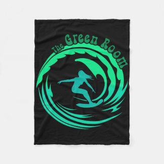 Surfing Rrel Wave Tubing West Coast Socal Norcal S Fleece Blanket