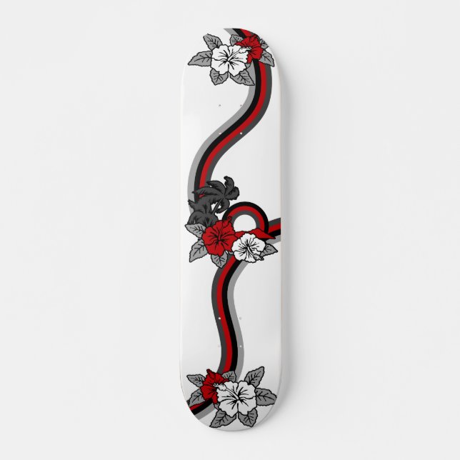 Surfing Safari Skateboard (Front)