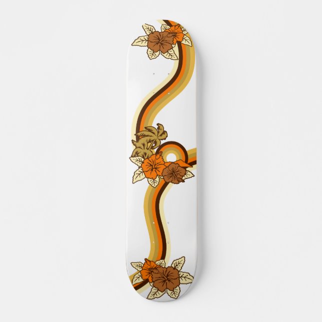 Surfing Safari Skateboard Deck (Front)