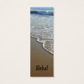 Surfing Safari Surfboard Bookmark (Back)