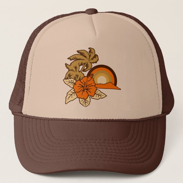 Surfing Safari Trucker Hat (Front)