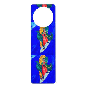surfing saints door hanger