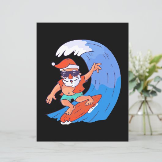 Surfing Santa (Standing Front)