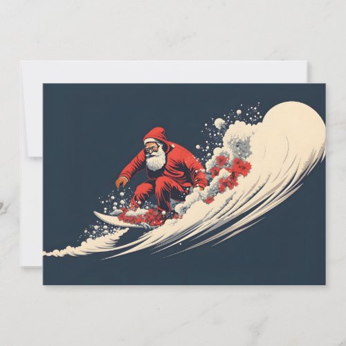 Surfing Santa Summer Christmas Announcement