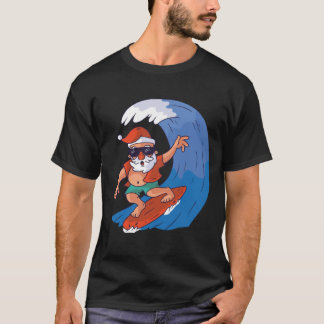 Surfing Santa T-Shirt