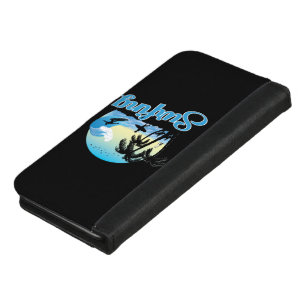 Surfing Sea Beach iPhone 8/7 Plus Wallet Case