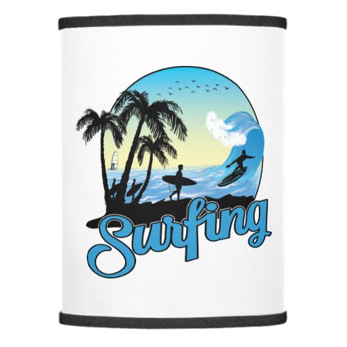 Surfing Sea Beach Lamp Shade