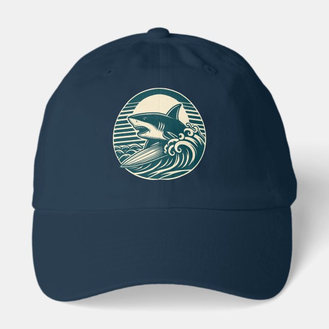 Surfing Shark Hat (Front)
