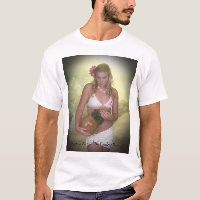 surfing sixteen picture, "Surfing Sixteen" By P... T-Shirt (Front)