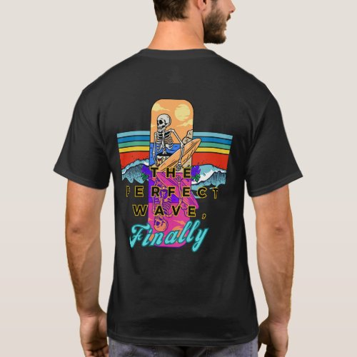 Surfing Skeleton Shirt Surfing T_Shirt