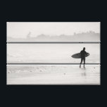 "SURFING SOLITUDE"  Ocean Comfort Minimalist Canvas Print<br><div class="desc">"SURFING SOLITUDE" Amazing Art Ocean Comfort Minimalist Stretched Canvas Wall Art! Choose from Many Sizes and Shapes to perfectly fit in your home or office! Most Designs are available in Single Panel, 2 Panel, 3 Panel and 4 Panel options. Choose from several sizes and styles or you may TRANSFER THIS...</div>