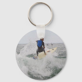 Surfing Sport Keychain