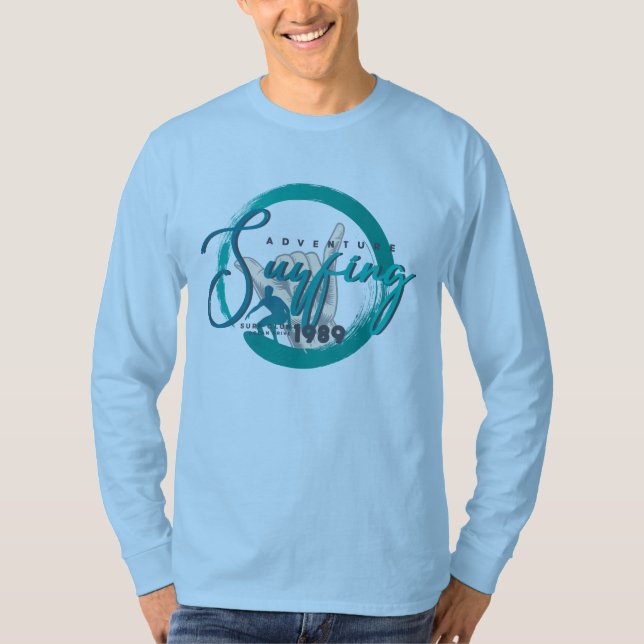 Surfing Sport | Men's Long Sleeve T-Shirt (Front)