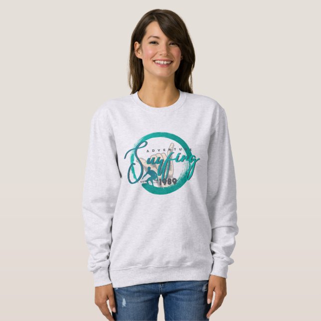 Surfing Sport | Women's Sweatshirt (Front Full)