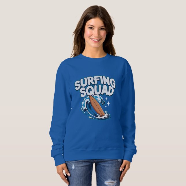 Surfing Squad Sweatshirt (Front Full)