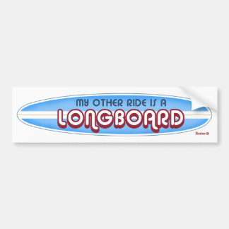Surfing sticker