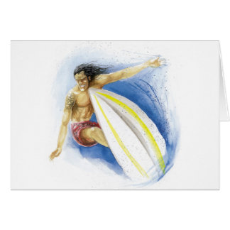Surfing Summer Waves Cards