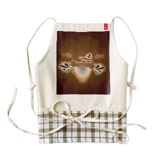 Surfing, surfboarder zazzle HEART apron