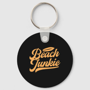 Surfing Surfer Surfboard Beach Junkie Surf Summer Keychain