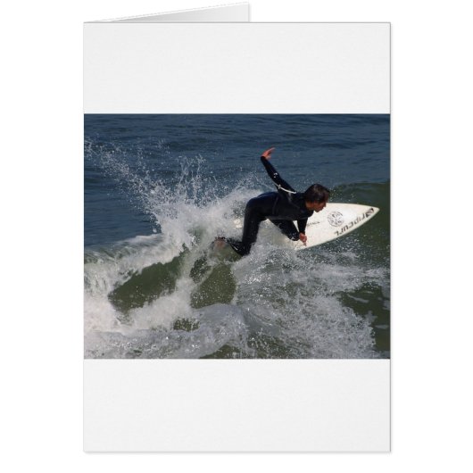 Surfing Surfers Waves Ocean Cards (Front)