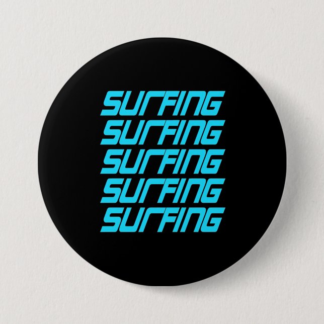 Surfing Surfing Button (Front)