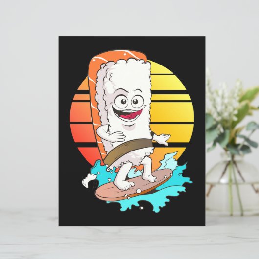 Surfing Sushi (Standing Front)
