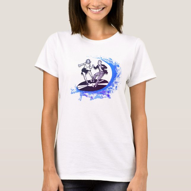 Surfing Swig Dance T-Shirt (Front)