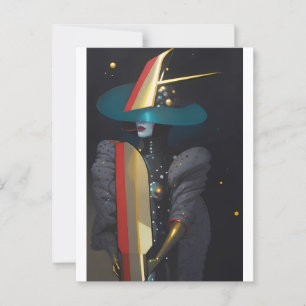 Surfing the Astro-Witch Postcard