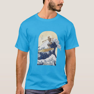 Surfing the Great Wave of Kanagawa T-Shirt