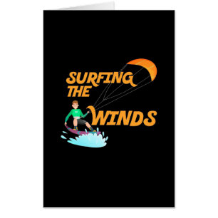 Surfing The Winds Card
